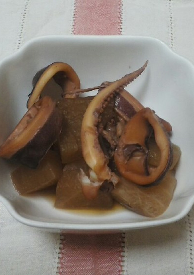 大根とイカの煮物-レシピのメイン写真