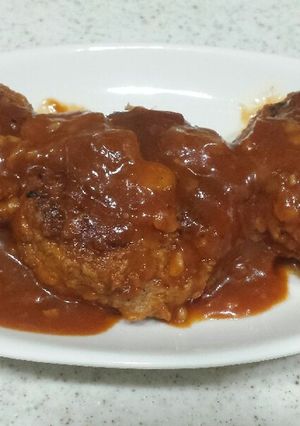 プルコギビーフ★煮込みハンバーグ-レシピのメイン写真