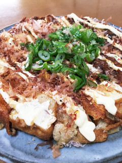 厚揚げで満腹!長芋ふわふわ明太焼き。-レシピのメイン写真