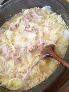 白菜と豚バラのお鍋-レシピのメイン写真