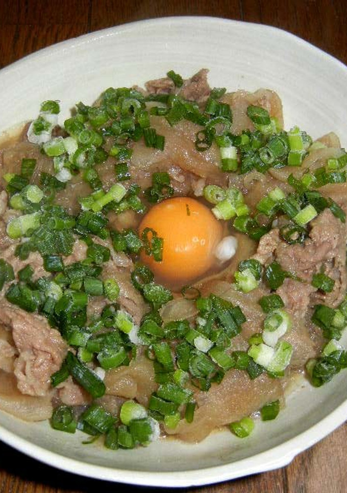 薄切り大根と牛肉のすき焼き風煮-レシピのメイン写真