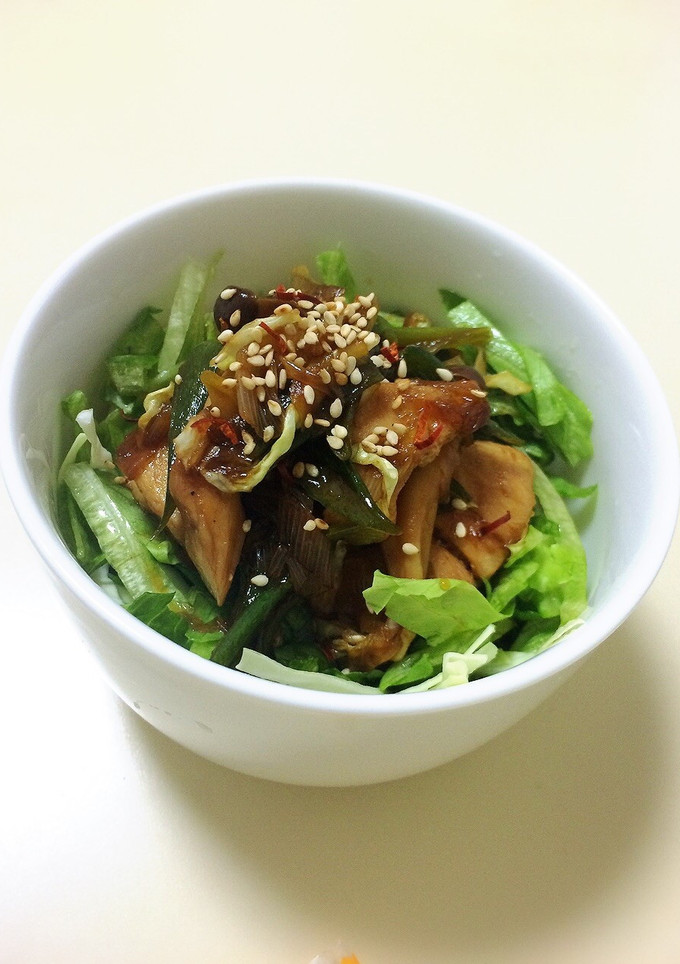 鶏肉とネギの照り焼き丼-レシピのメイン写真