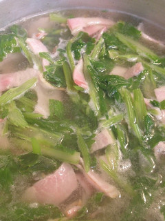 セロリとベーコンのスープ-レシピのメイン写真