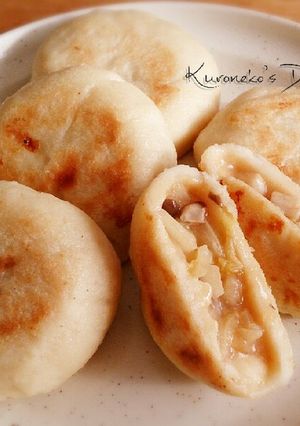 おから＆豆腐＆米粉＊おやき 白菜あん-レシピのメイン写真