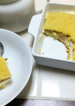 残り物でも作れる簡単バナナトライフル-レシピのメイン写真