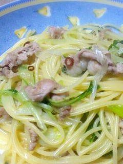 ゆず胡椒の和パスタ-レシピのメイン写真