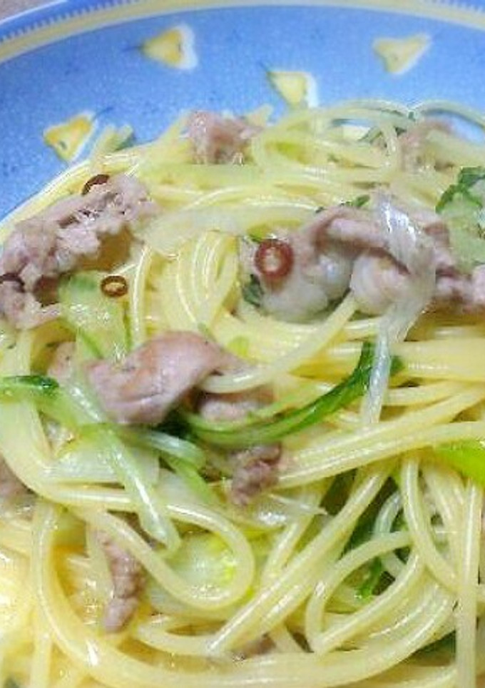 ゆず胡椒の和パスタ-レシピのメイン写真
