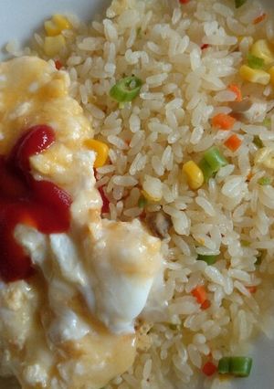 簡単★エビピラフのチー玉のせピラ-レシピのメイン写真