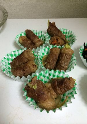 お弁当にも☆肉巻き野菜-レシピのメイン写真
