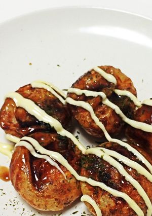 関西人のこだわり☆小麦粉でたこ焼き-レシピのメイン写真