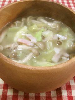 にんにく塩バタースープ-レシピのメイン写真
