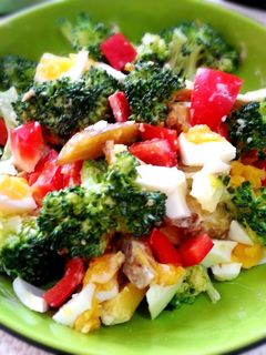 *ブロッコリーと半熟卵*のマヨサラダ♬-レシピのメイン写真