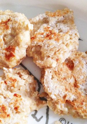 *離乳食*バナナとオートミールのお焼き-レシピのメイン写真