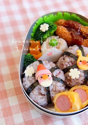 クリスマス キャラ弁♡簡単トナカイ-レシピのメイン写真