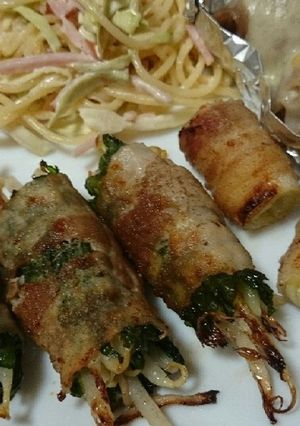 簡単メイン☆豚肉の野菜巻き☆ヘルシー-レシピのメイン写真