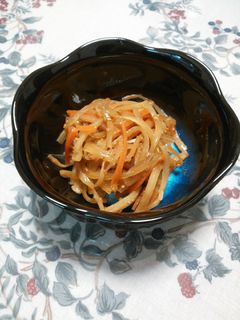 大根の皮できんぴら-レシピのメイン写真