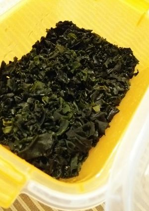 乾燥ワカメのストック♪-レシピのメイン写真