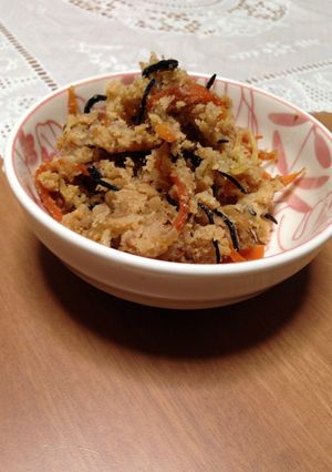 懐かしい☆母の簡単おからの炒り煮-レシピのメイン写真