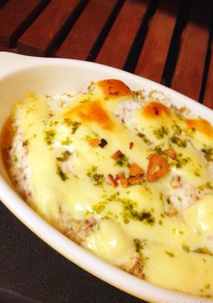 おから煮の残りでリメイク〜山芋グラタン♩-レシピのメイン写真