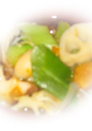 昔話の『きのこ汁』風煮物-レシピのメイン写真