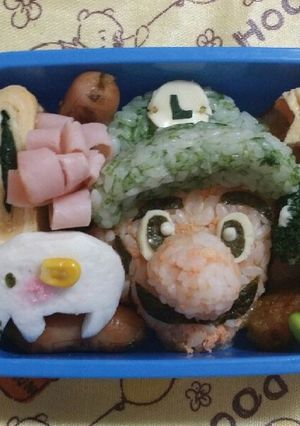 キャラ弁★ルイージ(о´∀`о)-レシピのメイン写真