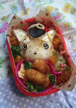 妖怪ウォッチ★キュン太郎 キャラ弁-レシピのメイン写真