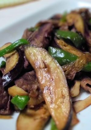 茄子と牛肉の味噌炒め-レシピのメイン写真