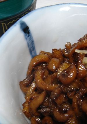 コラーゲン食べましょ☆とり皮炒り煮-レシピのメイン写真