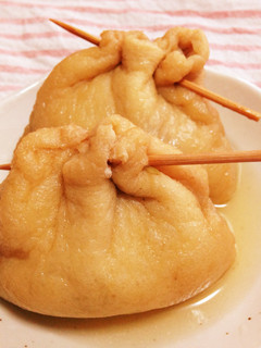 お母さんの味 肉いっぱいの巾着袋-レシピのメイン写真