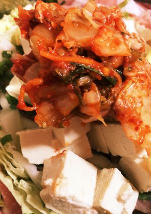 白菜と豚バラ肉のキムチミルフィーユ鍋-レシピのメイン写真