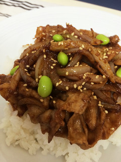 豚のごま味噌丼-レシピのメイン写真