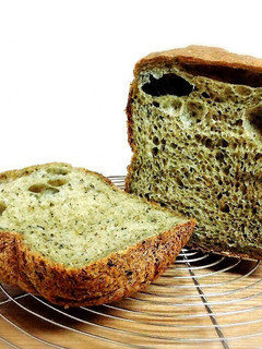 HBで♡ほうれん草ときなこの食パン-レシピのメイン写真