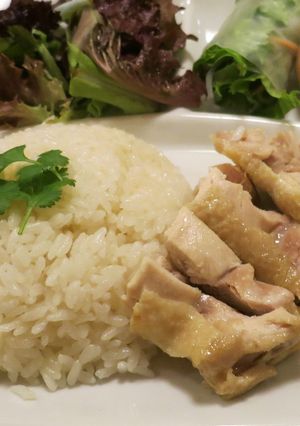 海南鶏飯　～　シンガポールチキンライス-レシピのメイン写真