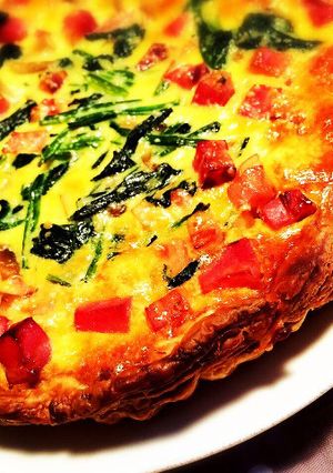 ベーコン ほうれん草 しめじのキッシュ-レシピのメイン写真
