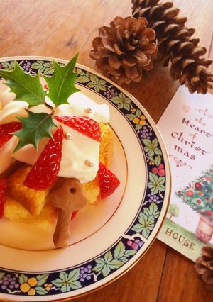 ♡簡単クリスマスケーキ♡-レシピのメイン写真