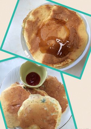 もっちもち！２度美味しいパンケーキ-レシピのメイン写真
