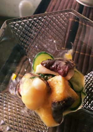 寿司酢で速攻！蛸と胡瓜の柚子酢味噌和え-レシピのメイン写真