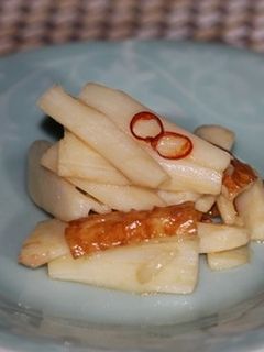 蓮根とちくわの炒め煮-レシピのメイン写真