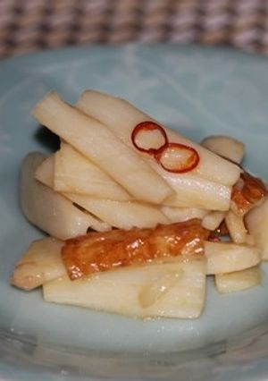蓮根とちくわの炒め煮-レシピのメイン写真