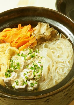 豚肉とスーパースプラウトの巻きまき鍋-レシピのメイン写真