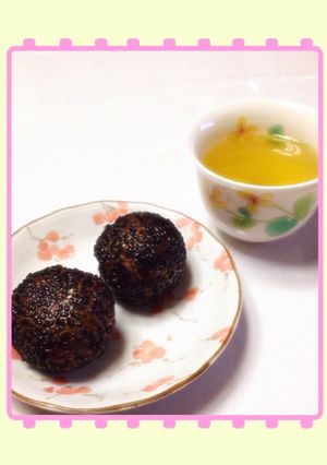 黒ゴマ団子-レシピのメイン写真