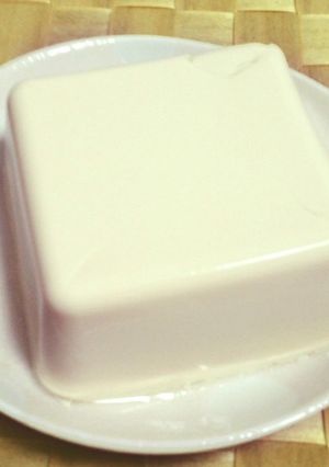 大豆もしくは豆乳から手作り・絹ごし豆腐-レシピのメイン写真