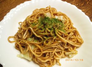 おひとりさまのカレー焼きそば-レシピのメイン写真