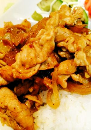 ご飯が進む♪豚コマ肉のピリッと炒め物♪-レシピのメイン写真