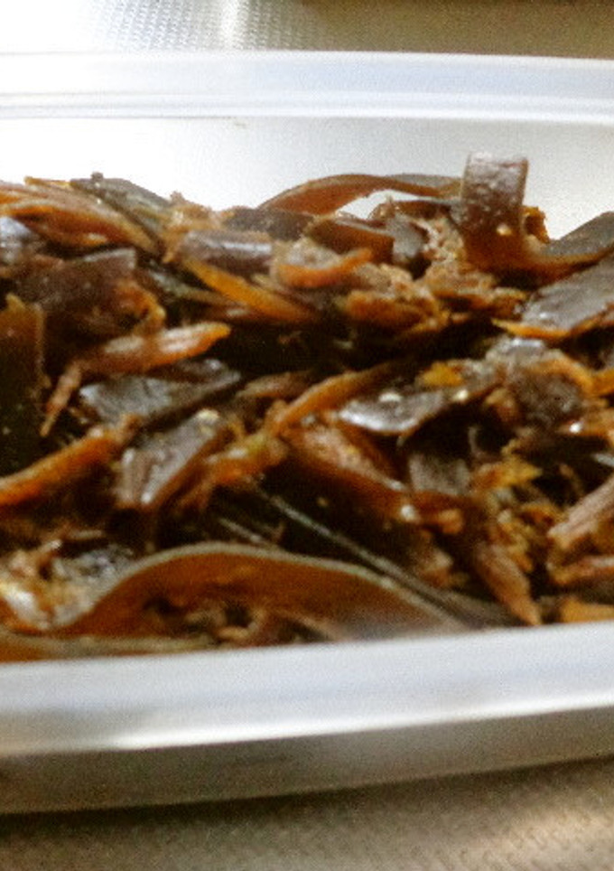 最速のにぼしと昆布の佃煮-レシピのメイン写真