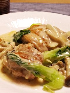 鶏肉のクリーム煮*マスタード風味-レシピのメイン写真