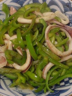 はなびし草のイカとピーマンの醤油炒め-レシピのメイン写真