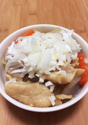 プリプリ！鶏皮の煮込み-レシピのメイン写真