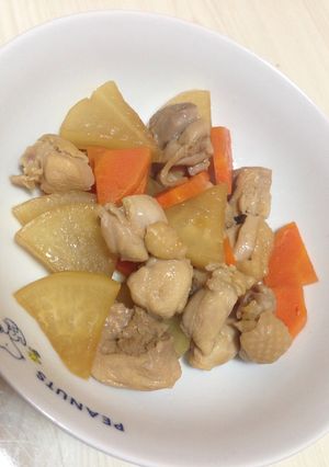 レンジ任せで超簡単！鶏のさっぱり煮♪-レシピのメイン写真