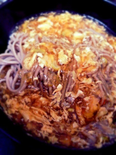 ほっこり(^-^)簡単!あんかけ蕎麦-レシピのメイン写真